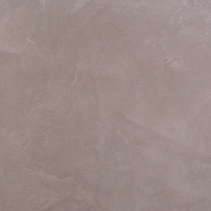 Eine strukturierte Oberfläche, die wie ein glatter Beton- oder Putzfinish aussieht, zeigt eine gedämpfte beige-graue Farbe mit subtilen Tonvariationen und einem matten Erscheinungsbild.