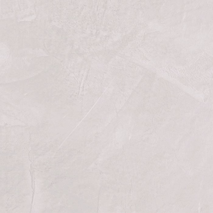 Eine glatte, hellgraue Oberfläche mit subtilen Texturmuster, die an polierten Beton oder einen modernen Putz erinnern. Die Grautöne sind einheitlich und verleihen der Oberfläche ein zeitgenössisches und minimalistisches Aussehen, das für verschiedene gestalterische Anwendungen geeignet ist.
