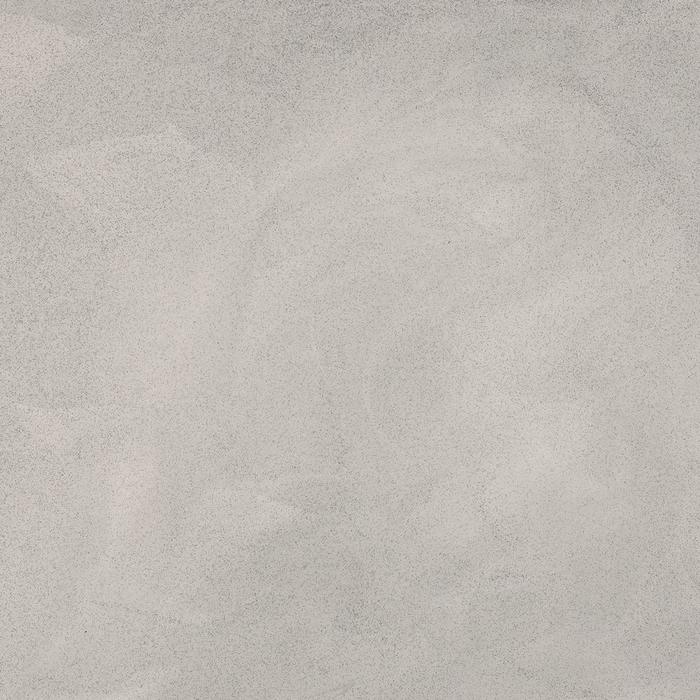 Ein strukturierter Hintergrund mit subtilen Variationen von hellgrau, der eine sanfte und glatte Erscheinung erzeugt. Die Oberfläche zeigt einen leichten Glanz und Anzeichen von dunkleren Sprenkeln, was ihr ein künstlerisches und zeitgenössisches Gefühl verleiht.